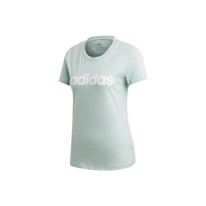 Adidas T Shirt Women's Light Green-0