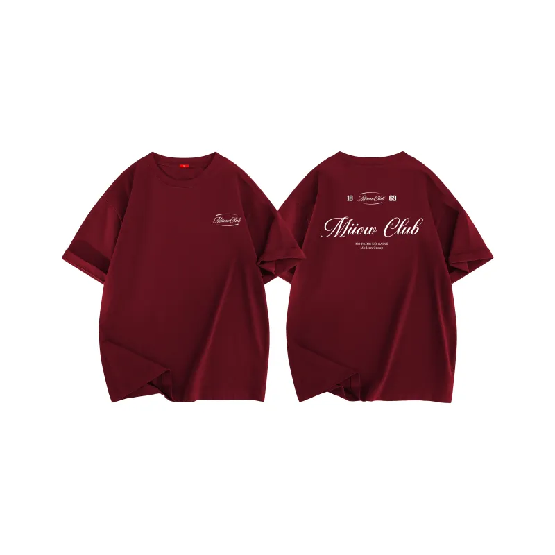 MIIOW Trend Party Series Short Sleeved T Shirts Women's 2 Pack-9
