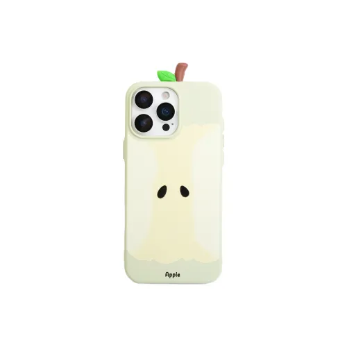 Sopi TPU Material 3D Effect Apple Branch With Pit Phone Cases Compatible With IPhone 16/15 Pro Max/Apple 13/14 Pro/Max