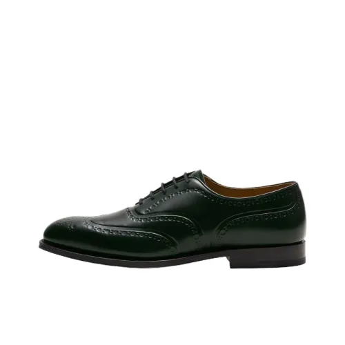 CHURCH'S Chetwynd Contour Dress Shoes Men's Dark Green