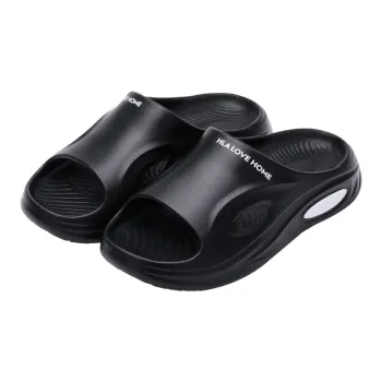 HLA Summer Sports Fashion Trend Platform EVA Men's Slippers, Squashy And Bouncy Feeling Soft Indoor Home Sandals