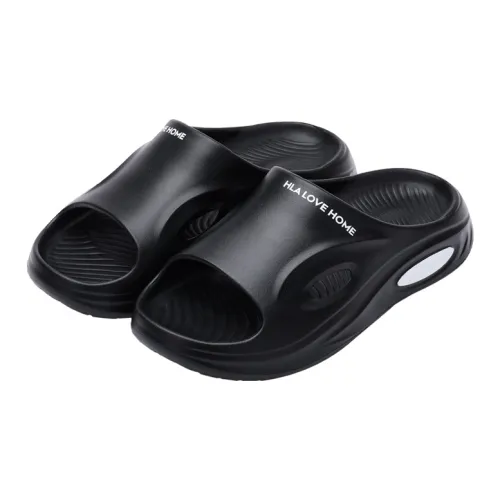 HLA Summer Sports Fashion Trend Platform EVA Men's Slippers, Squashy And Bouncy Feeling Soft Indoor Home Sandals