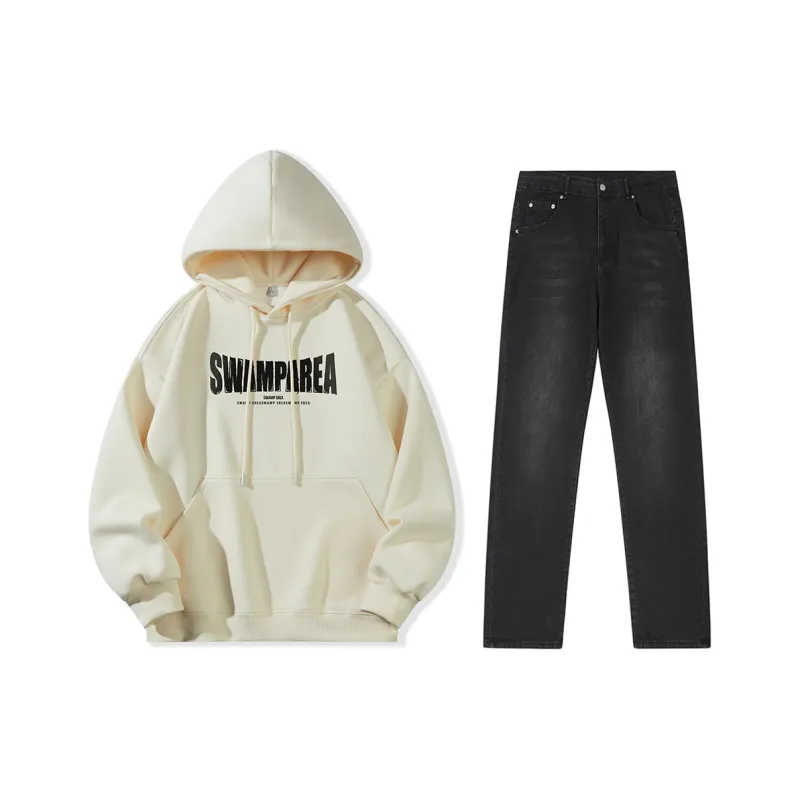 SWAMP AREA Sweatshirt Set Unisex-21