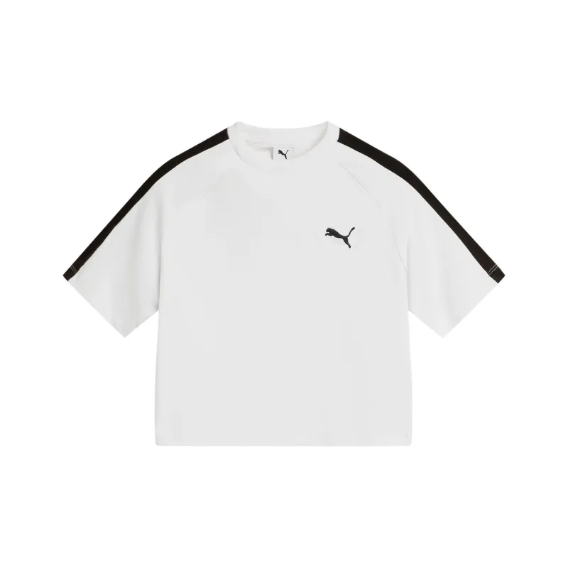 PUMA T7 Raglan Sleeve T Shirt Women's White-0