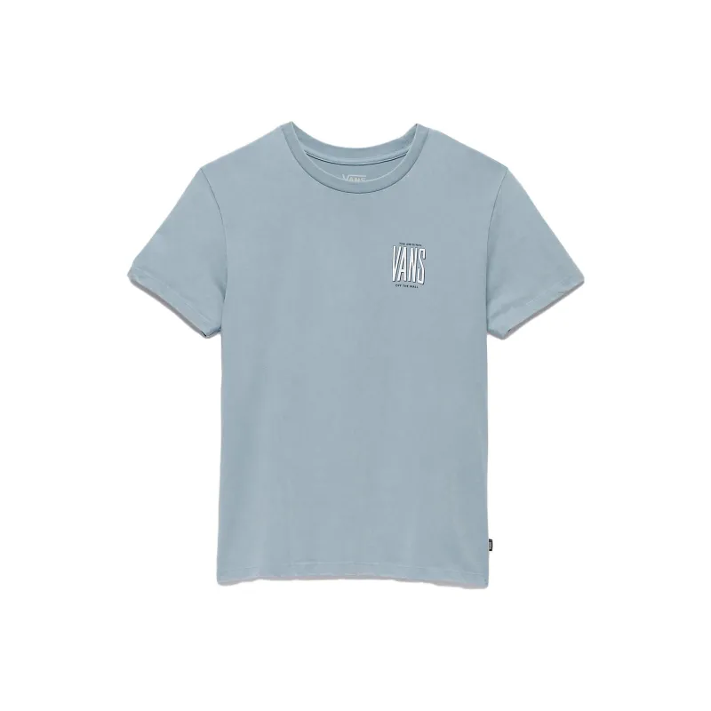 Vans TALL TYPE MOUNTAIN T-Shirts Women's Blue-0