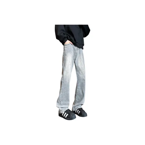 DANGERTIGER Jeans Unisex Smoke Gray