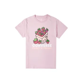 Converse T-Shirt Women's Pink Purple