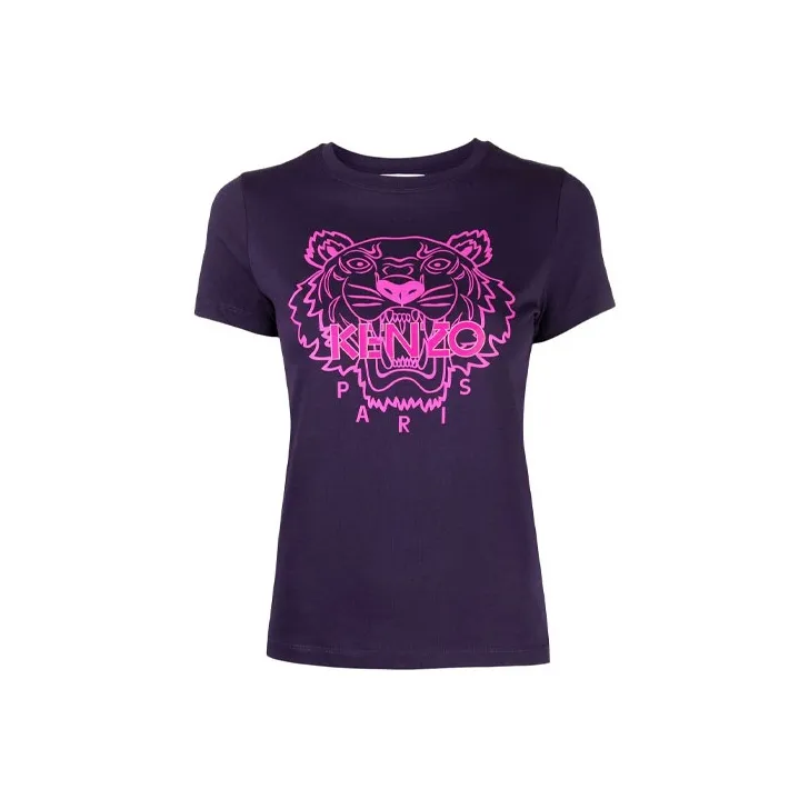 KENZO T-Shirts Women's Purple-0