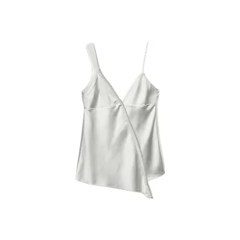ZARA Tank Tops Women's Blue Gray