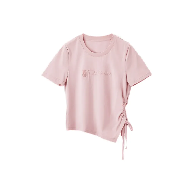 XIANGYING T Shirts Women's Pink-0
