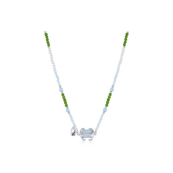 DVNRR Chalcedony Necklaces Women's
