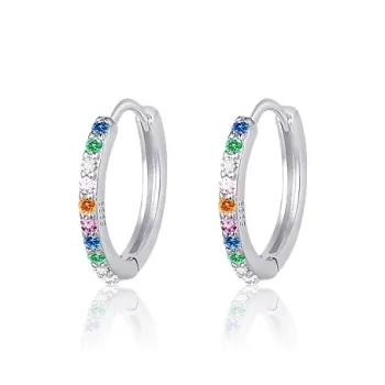 Daisy Dream 999 Fine Silver Earrings Women's