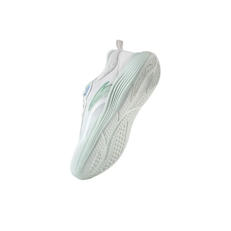 Anta Variety Training Collection Anti Slip Wear Resistant Low Top Casual Running Shoes Women's Papyrus White River Blue-2