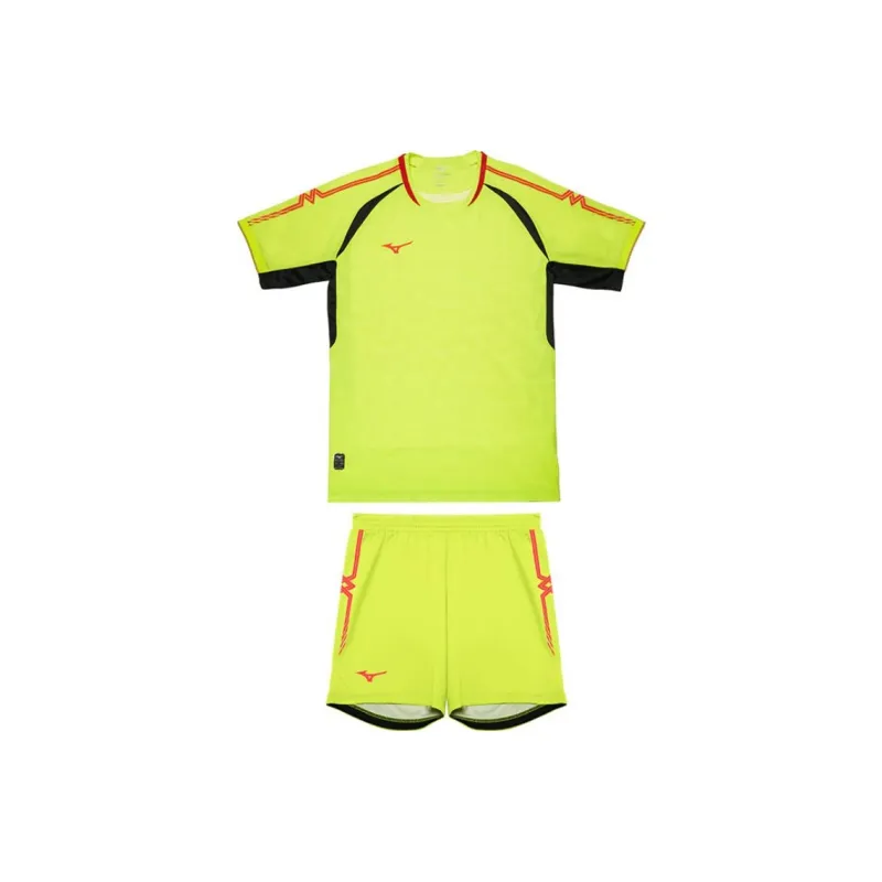 Mizuno PERFORMANCE Series SS24 Casual Sportswear Unisex Neon Yellow-0