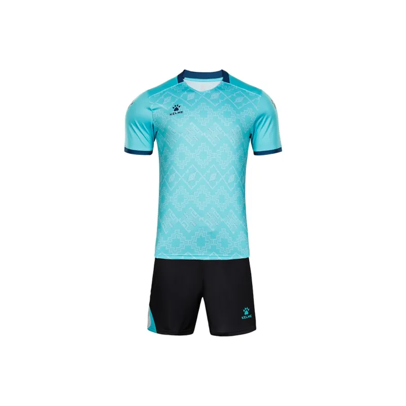 KELME Short Sleeved T Shirts Straight Fit Soccer Apparel Unisex-4