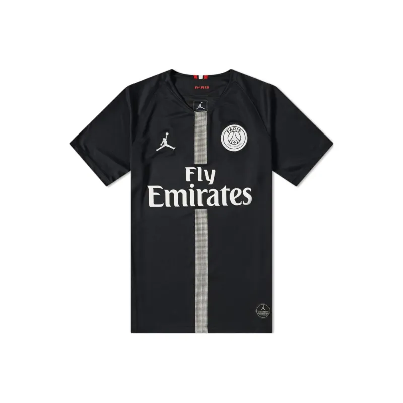 Jordan x PSG T-Shirt Men's Black-0