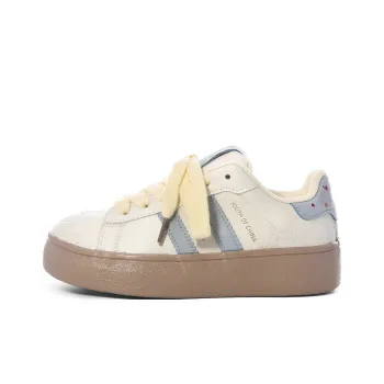 Nrillo Slip Resistant Cushioning Low Top Skateboard Shoes Women's Yellow Blue