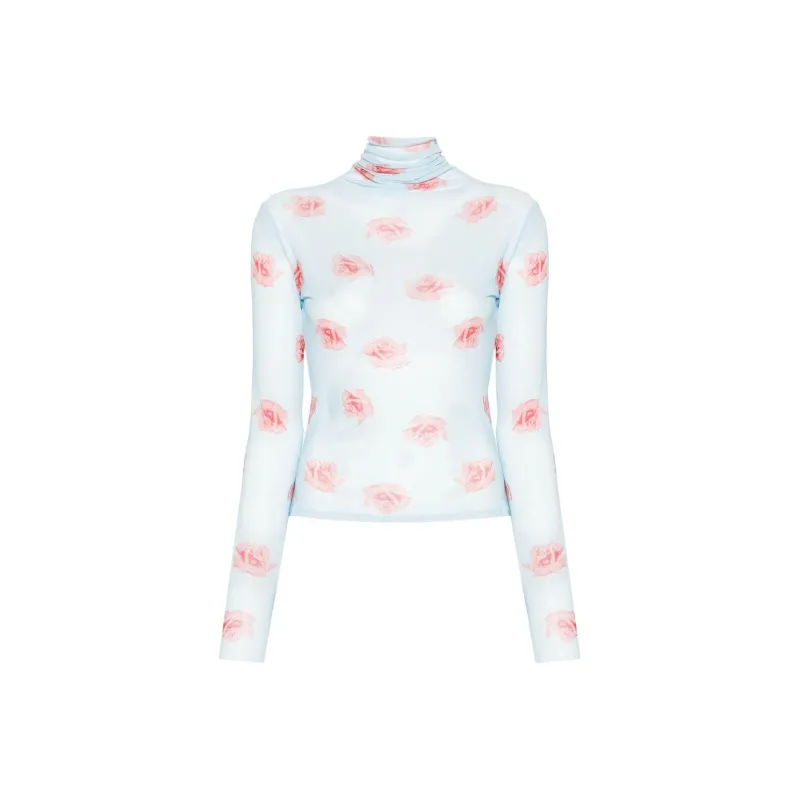 KENZO T Shirt Women's Light Blue-0