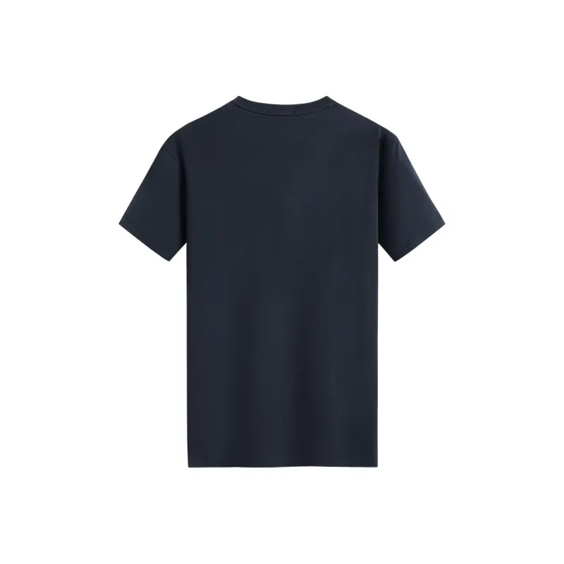 Dance With Wolves T Shirt Men's Dark Blue-1