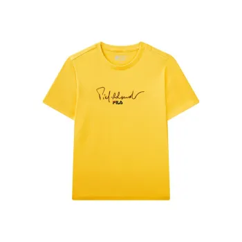 FILA T Shirts Women's Yellow