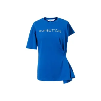 PushBUTTON T-Shirts Women's Blue