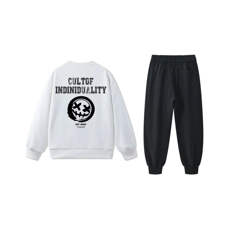 CULT OF INDIVIDUALITY Sweatshirt Set Unisex-5