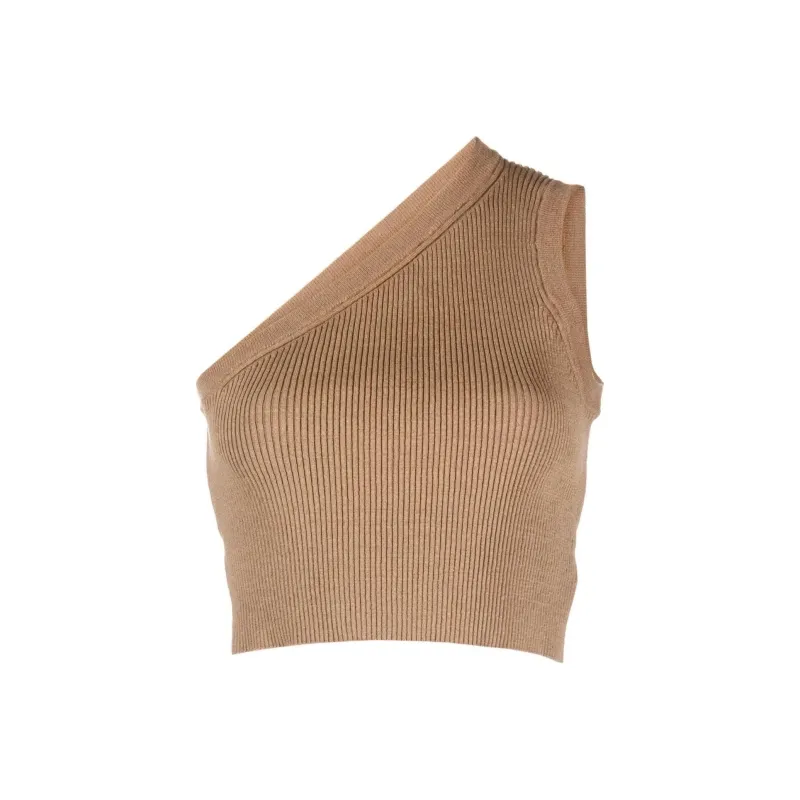 Jacquemus Regular T Shirt Women's Brown-0