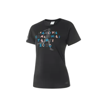 New Balance T Shirts Women's Black
