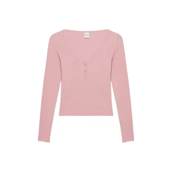 ARITZIA T Shirt Women's Tart Pink/Acid Pink