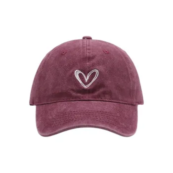 NIUMJ Cotton Baseball Caps Unisex Black/Navy Blue/Gray/Burgundy/Khaki
