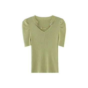 JINYE ORIENTAL T Shirts Women's Fruit Green