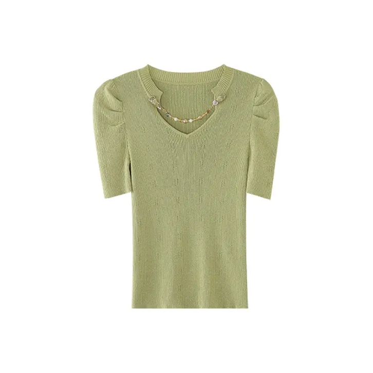 JINYE ORIENTAL T Shirts Women's Fruit Green-0
