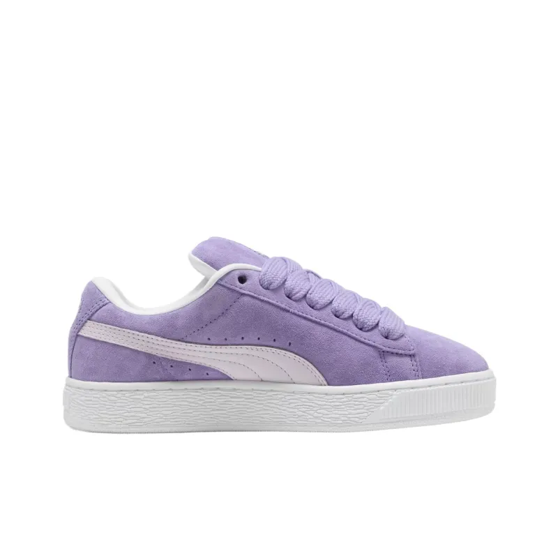 PUMA Suede XL Slip Resistant Cushioning Abrasion Resistant Low Top Skateboard Shoes Women's Lilac Purple-1