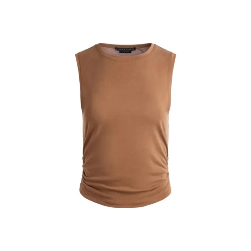 ALICE+OLIVIA Tank Top Women's Brown-0