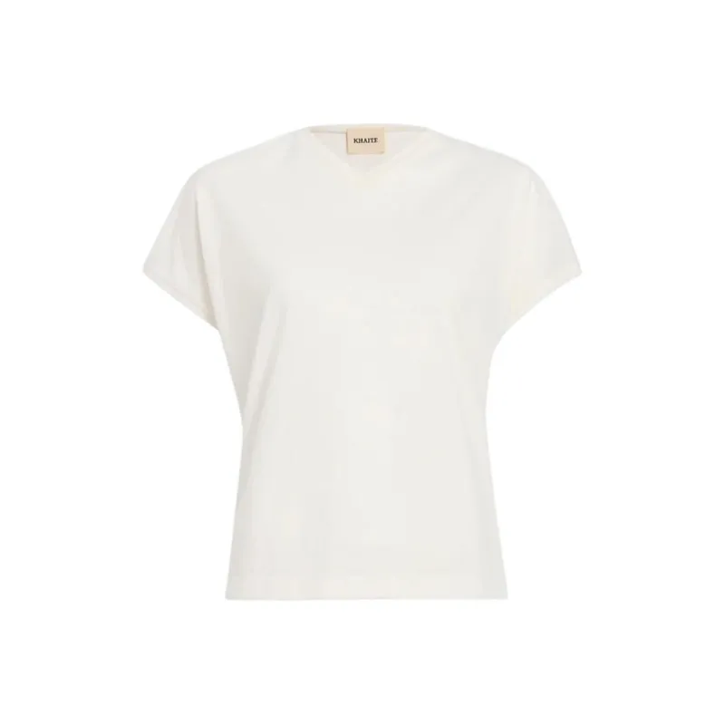 KHAITE T Shirts Women's Cream-0