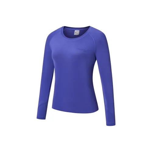 Saucony Raglan Sleeve T Shirt Women's Frontier Blue