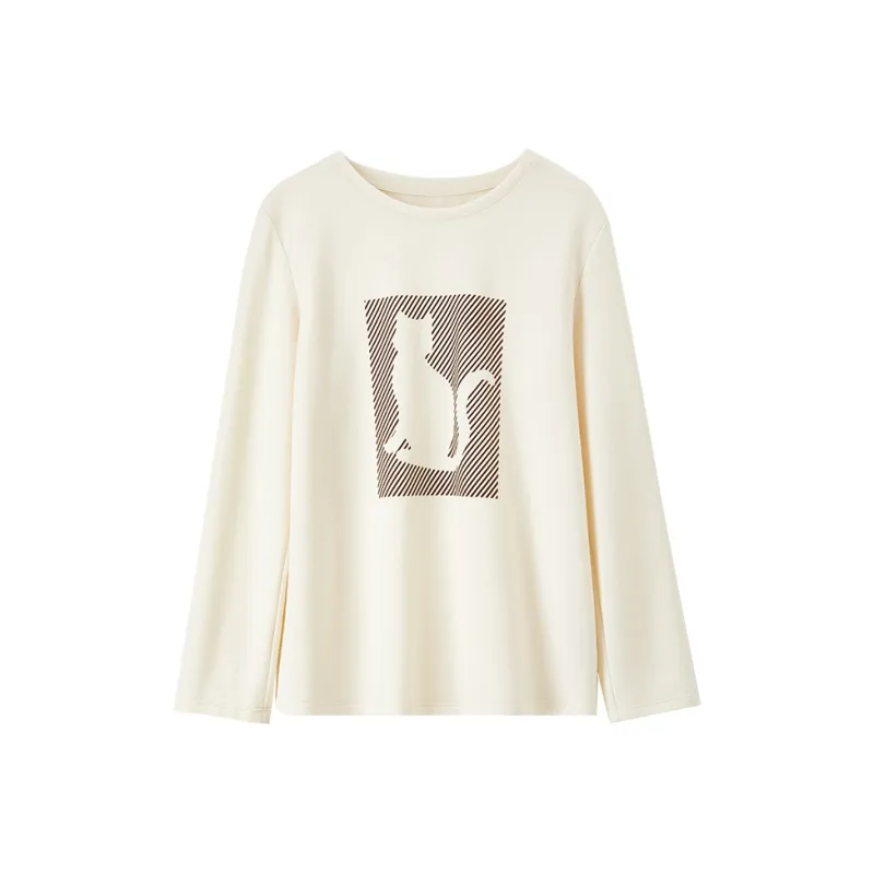 FANQIN T-Shirts Women's Apricot-0