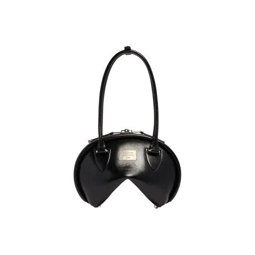 Acne Studios Bowlina Leather Handbag, Shoulder Bag Mini Women's Black
