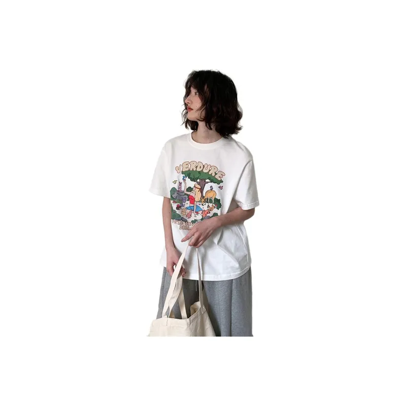 OTHERMIX T-Shirts Women's Ecru-0
