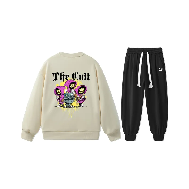 CULT OF INDIVIDUALITY Sweatshirt Set Unisex-12