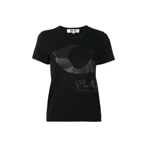 CDG Play T-Shirts Women's Black