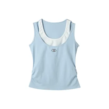 GLEE DIARY Tank Top Women's Blue