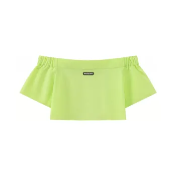 CHUU Crop Tops Women's Lemon