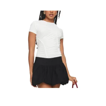 PRINCESS POLLY T-Shirt Women's White/White