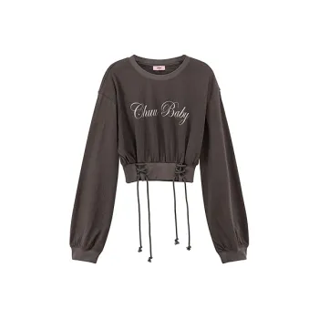 CHUU T Shirt Women's Medium Gray