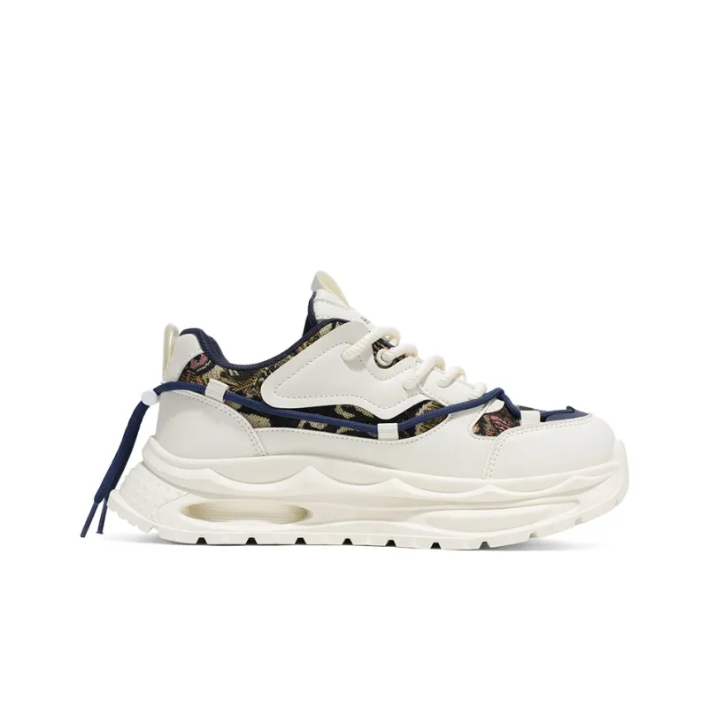 Little Daisy Cushioning, Slip Resistant, And Abrasion Resistant Low Top Chunky Sneakers Men's-1