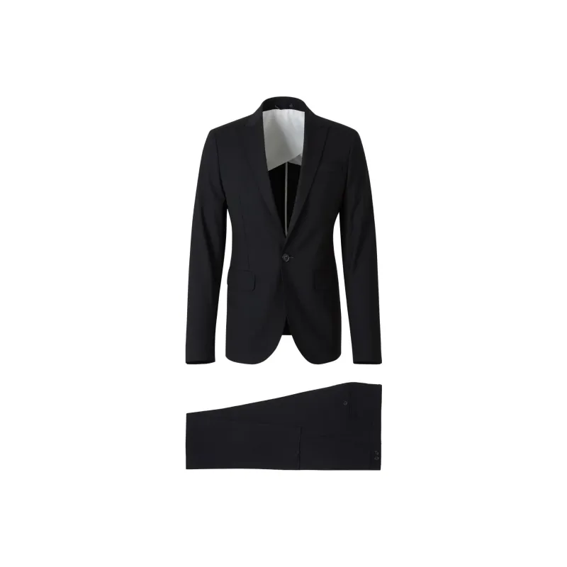 DSQUARED 2 Two-piece Chevron Wool Twill Suit-0