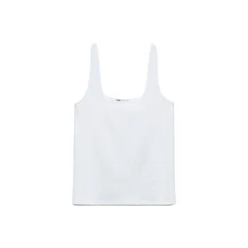 ZARA Tank Tops Women's White