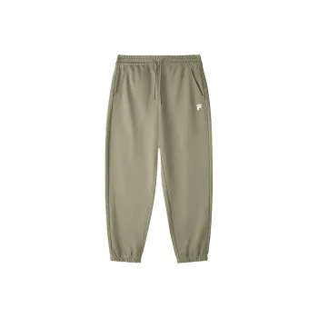FILA FUSION FOB Series Casual Pants Men Dark Brown Khaki