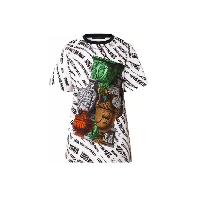 LOUIS VUITTON FW21 Regular T Shirt Women's White-0